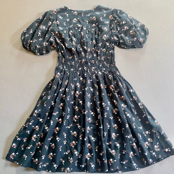 Madewell Floral Mini Dress XS Sophia Woodland Floral - Picture 11 of 14